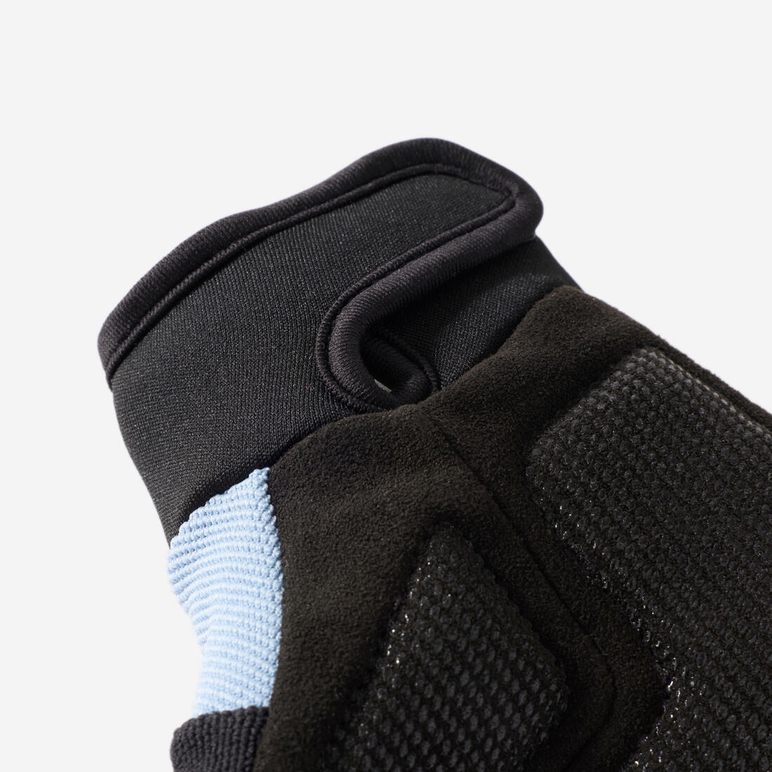 Gants velo enfant 500 noir 8-12 ans