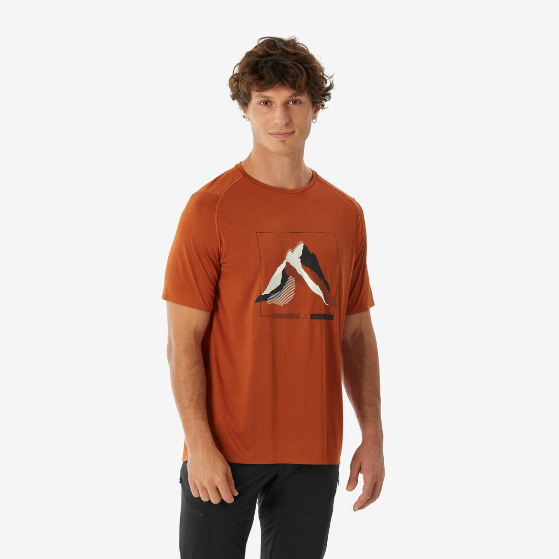 T-shirt de randonnée manches courtes - MH500 - homme