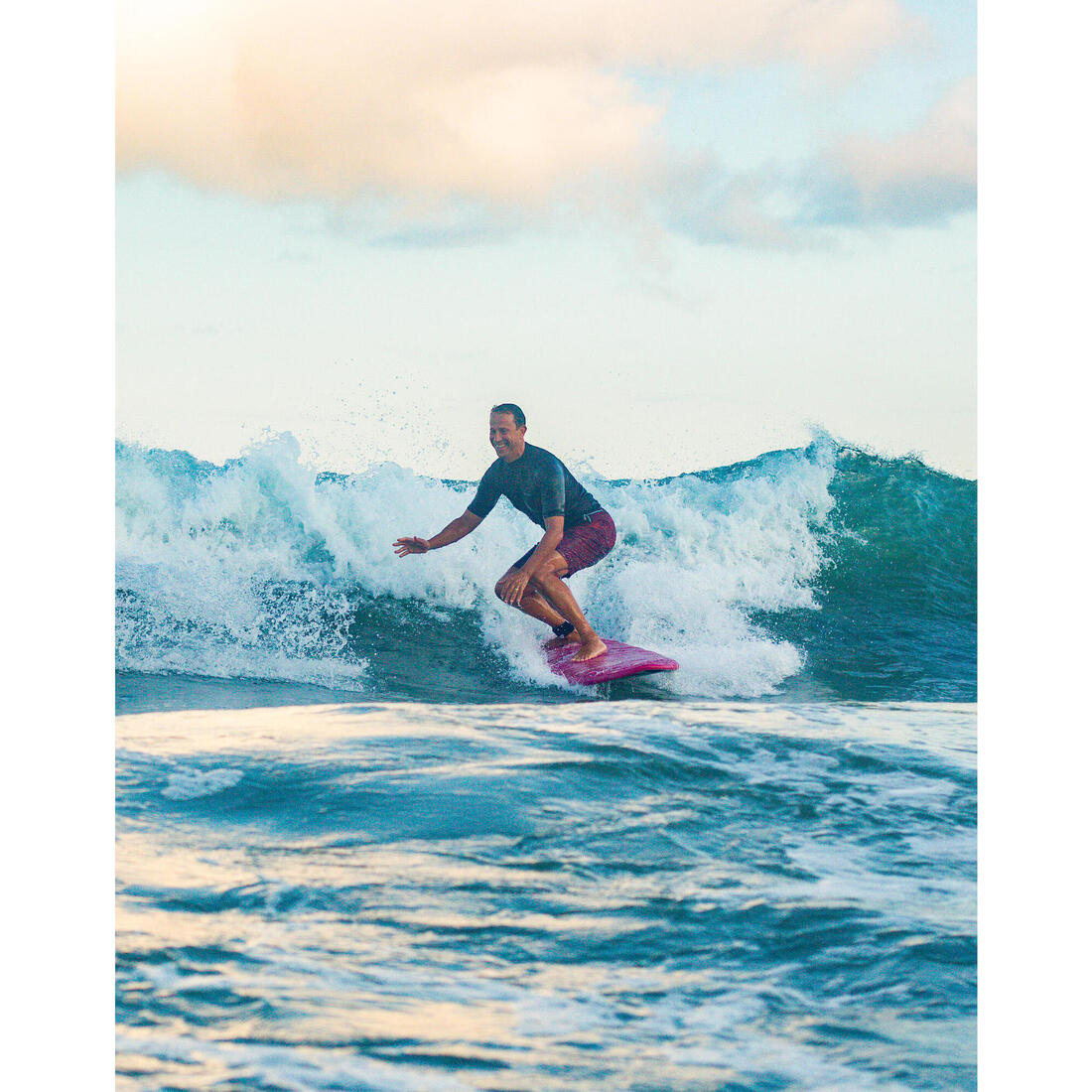 Surf boardshort standard 500 Risca Black