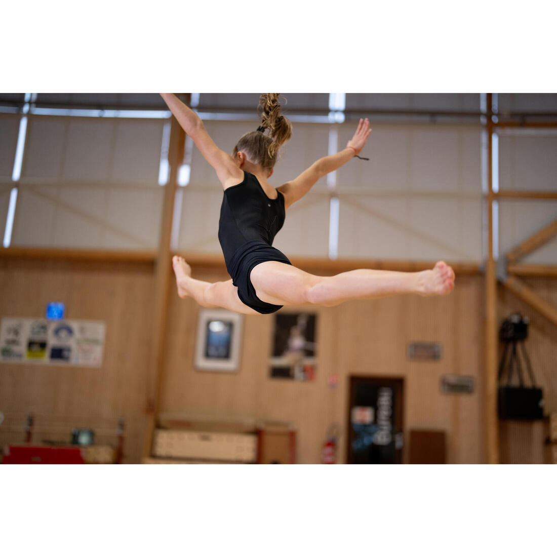 Justaucorps de gymnastique élégant fille