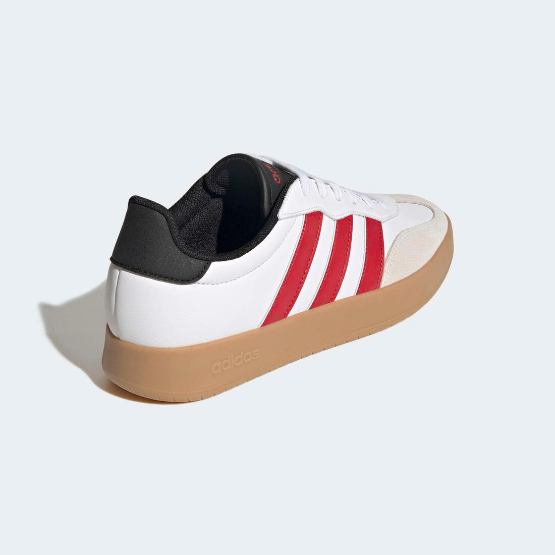 Baskets Adidas Barreda homme, Blanc Rouge