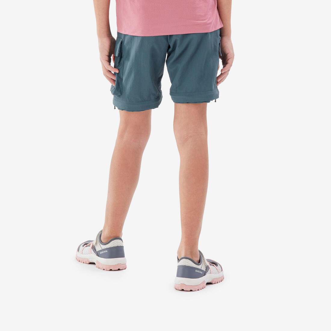 Pantalon modulable de randonnée enfant 7-15 ans, MH500