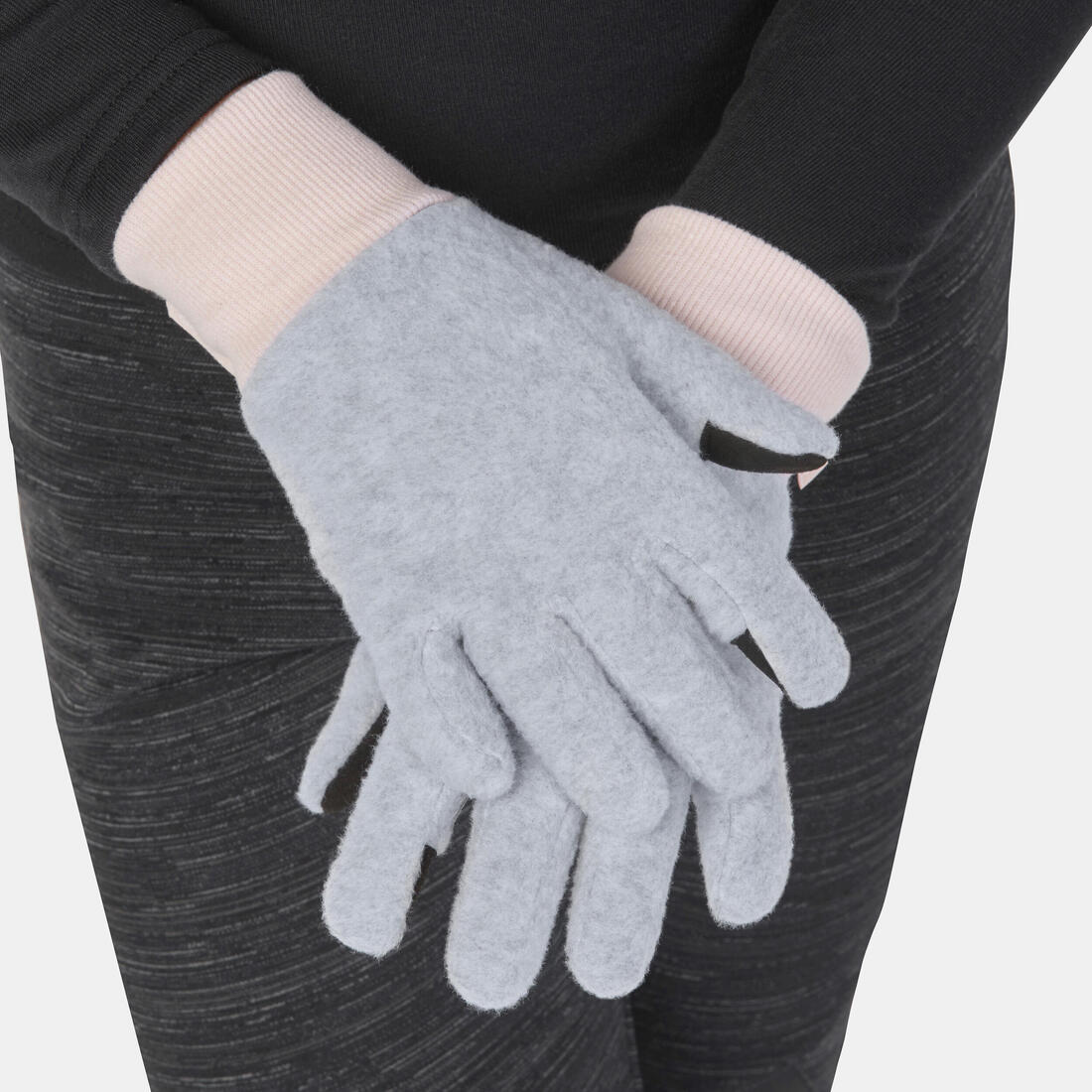 Gants polaires enfant 6-14 ans,  HIKE500
