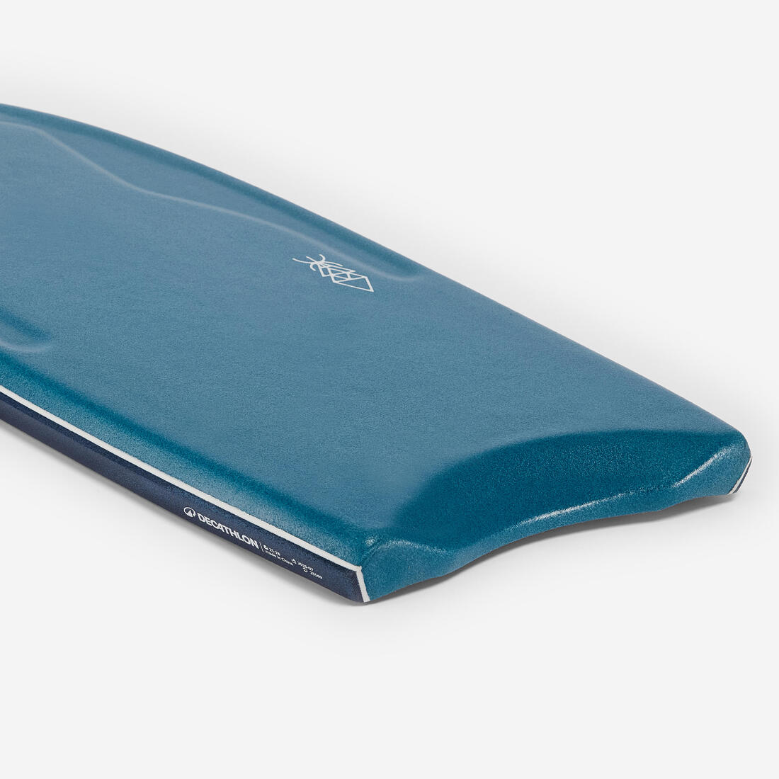 Bodyboard 500 bleu / orange avec leash