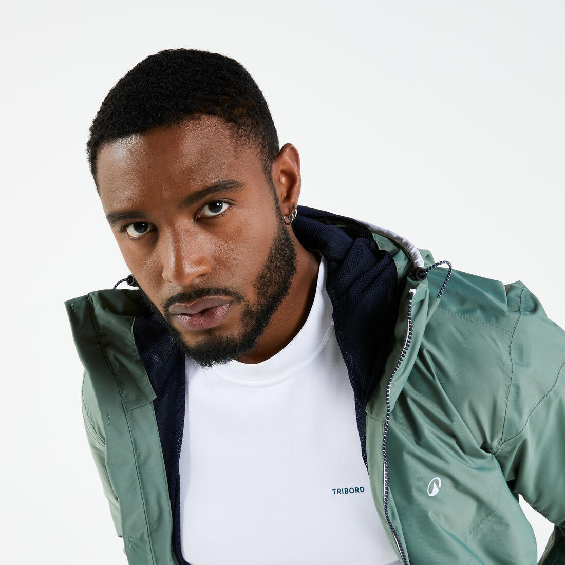 Veste imperméable et coupe vent de voile homme, 100