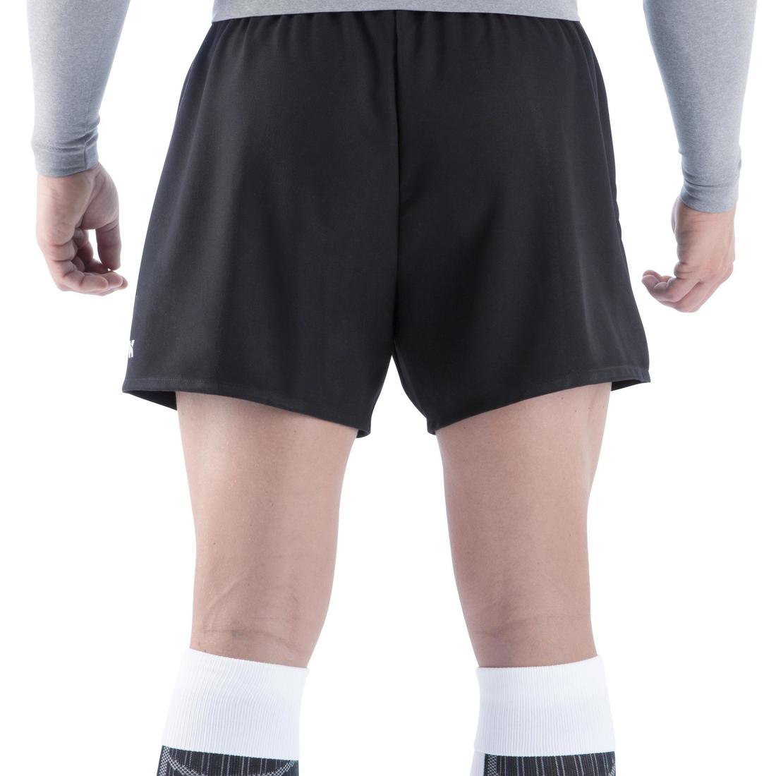 Short rugby adulte avec poches r100