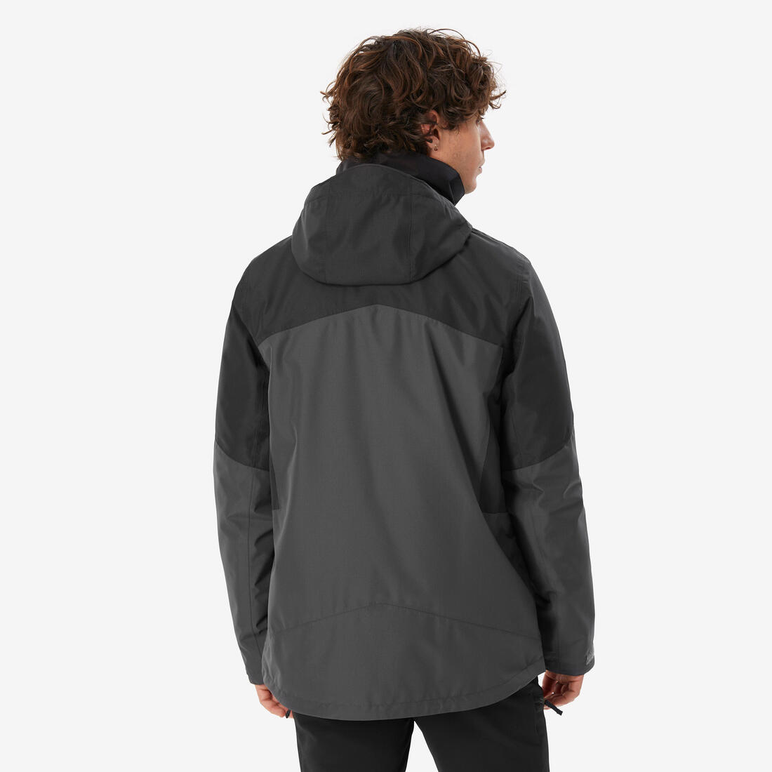 Veste 3en1 de randonnée -10°C imperméable homme, MH500 Mountain