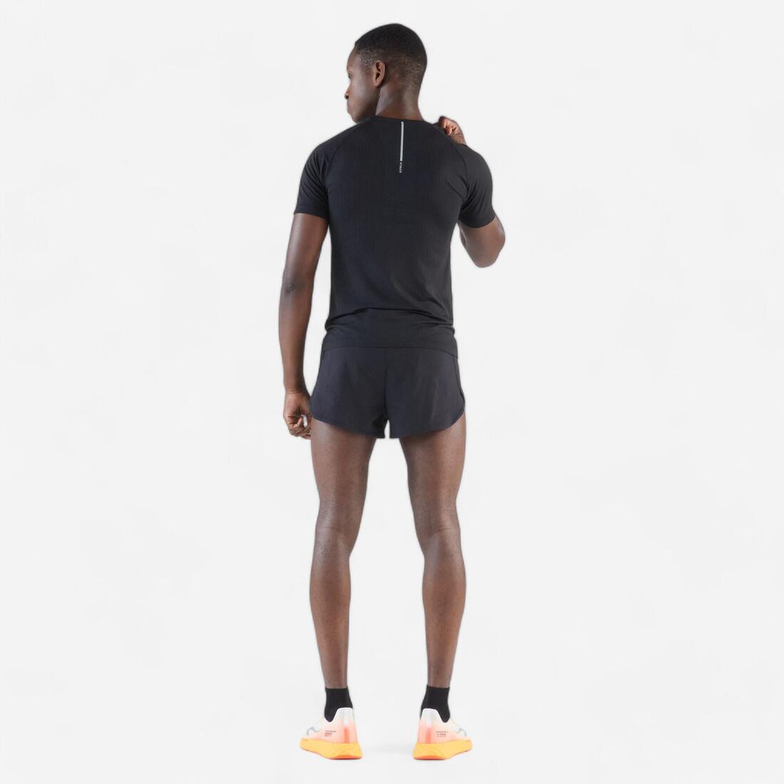 Short de running homme - kiprun run 500 confort split