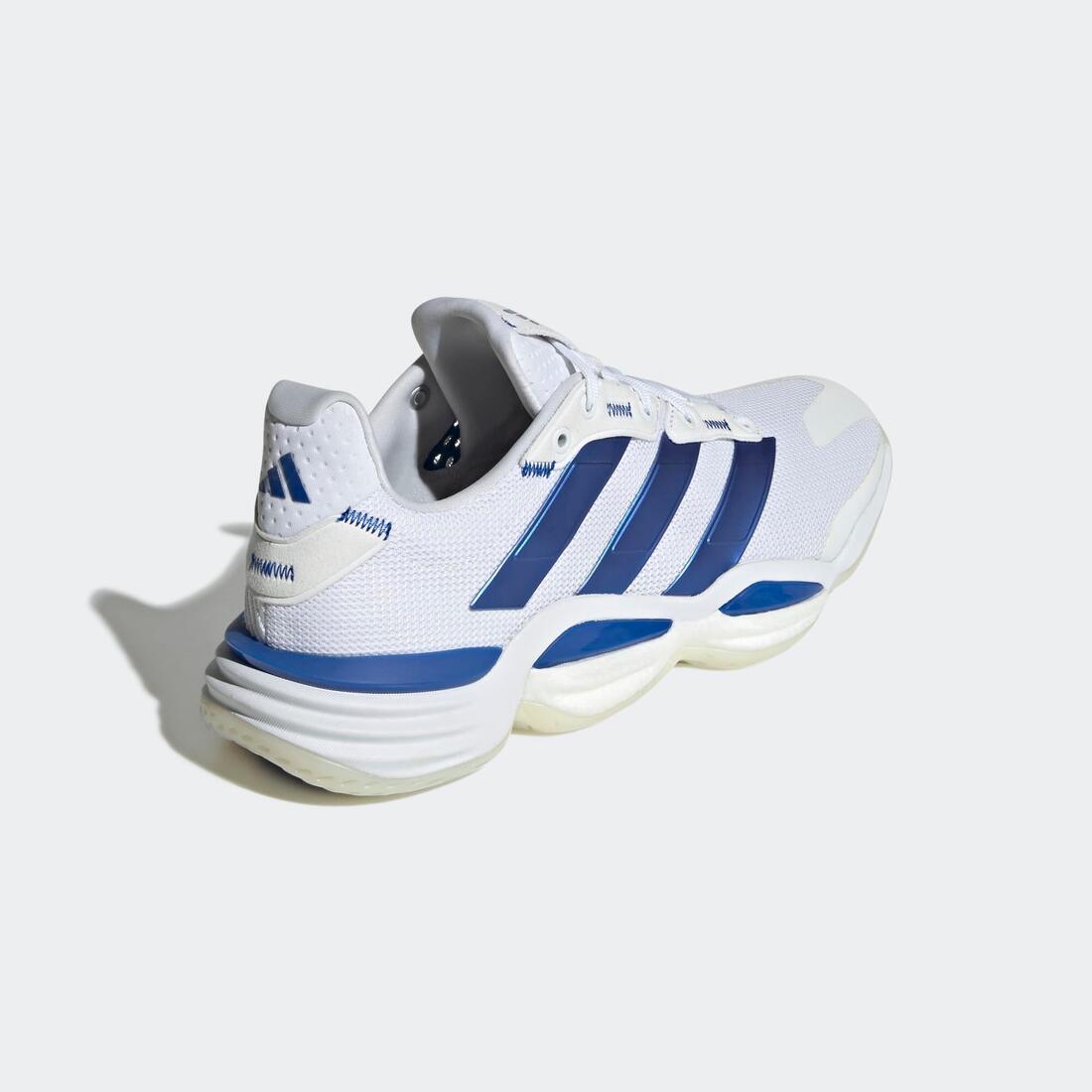 Chaussures de handball adulte - adidas stabil 16 blanc / bleu