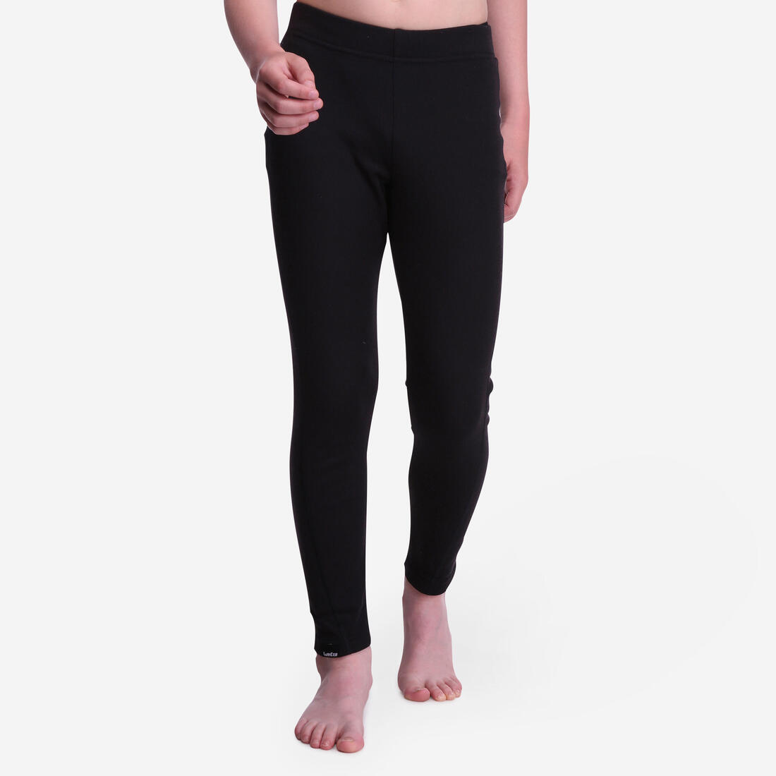 Sous-vêtement pantalon thermique de ski enfant - BL100 bas - noir