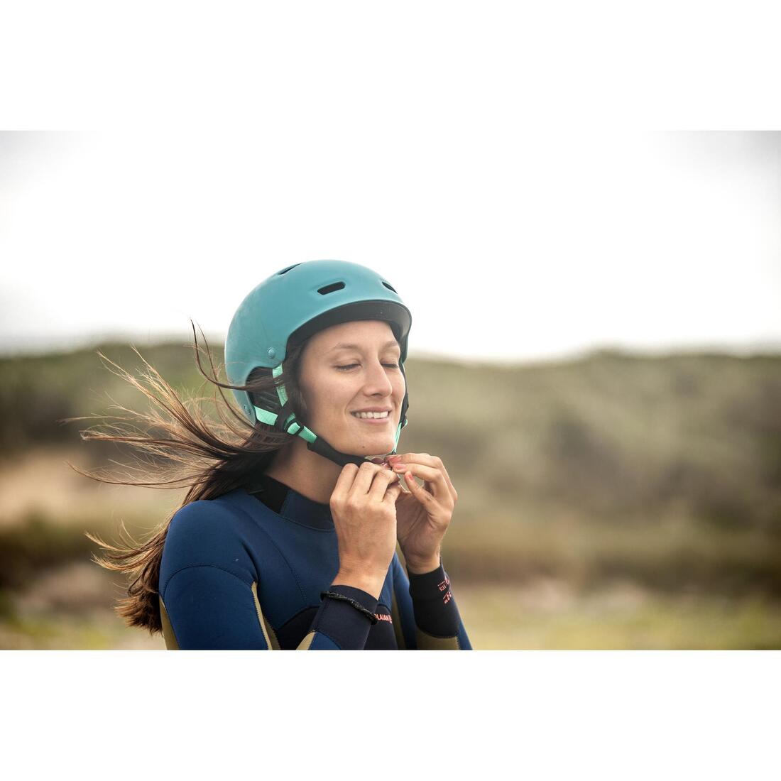 CASQUE DE KITE / WING KS 500 Jaune fluo