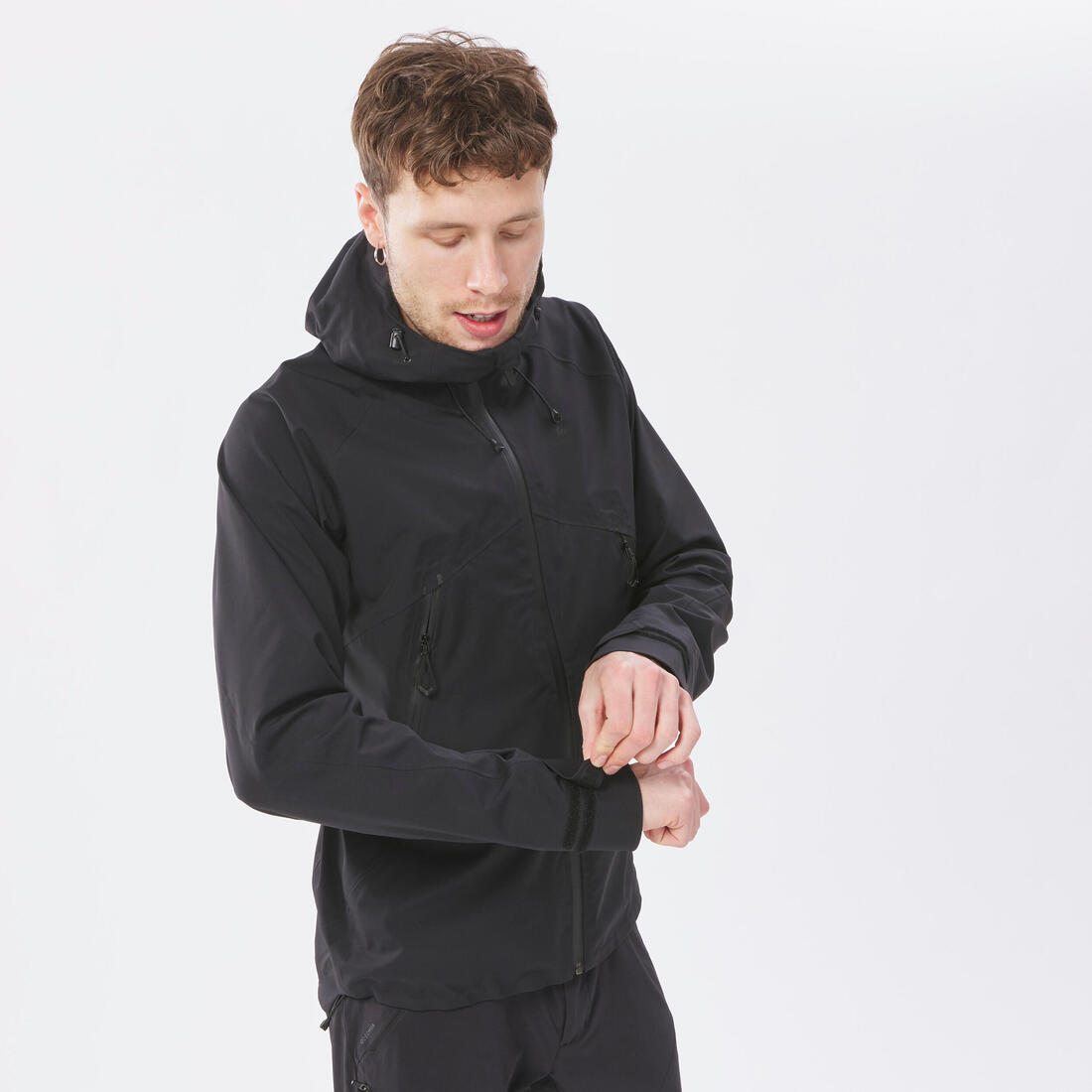 Veste de randonnée montagne imperméable homme, MH500