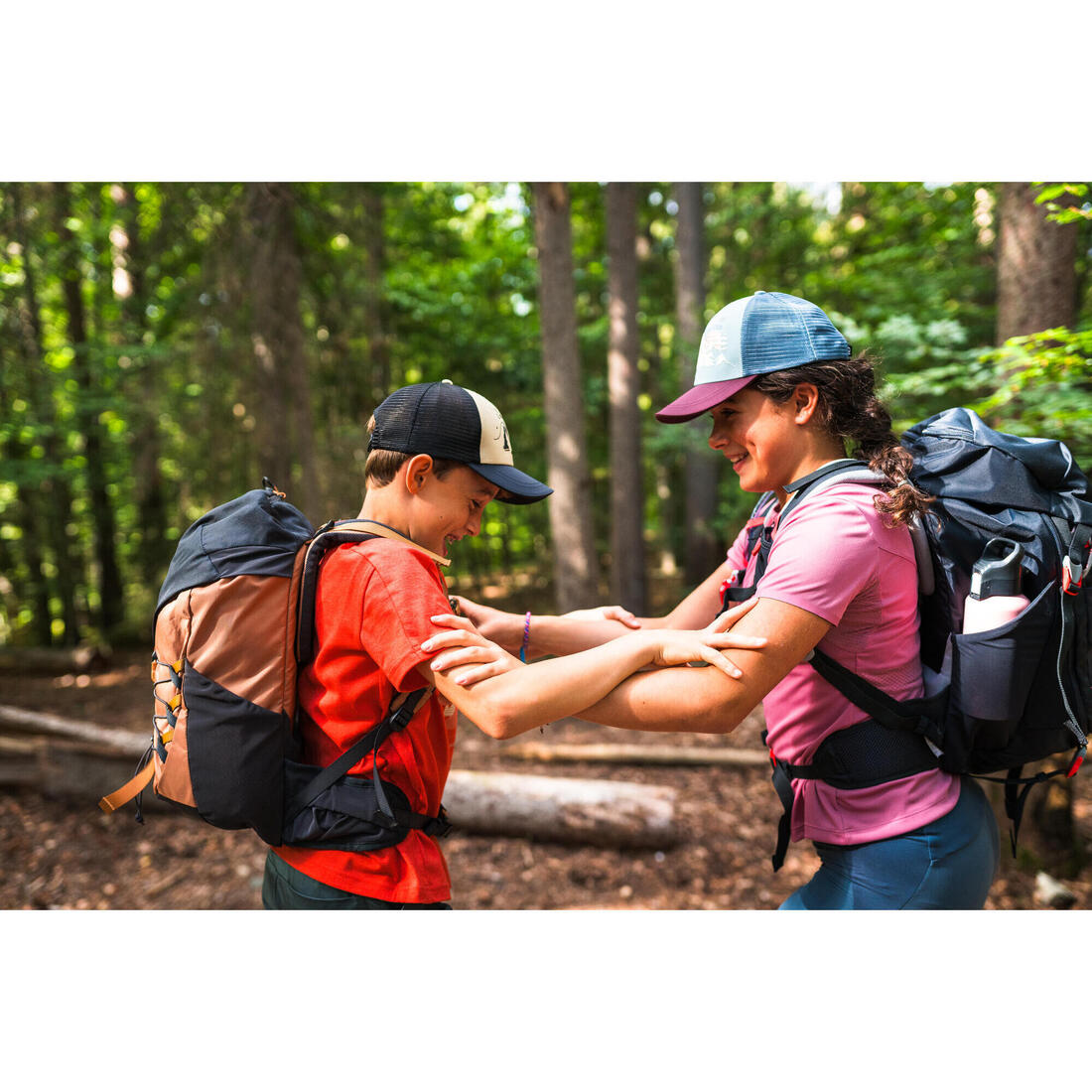 Sac à dos de randonnée enfant 7-15 ans 28L, MH500