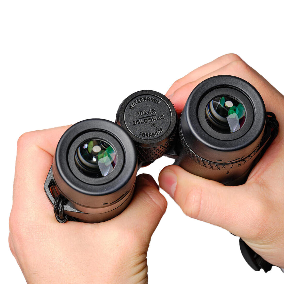 Jumelles chasse kaki étanches 900 10x42
