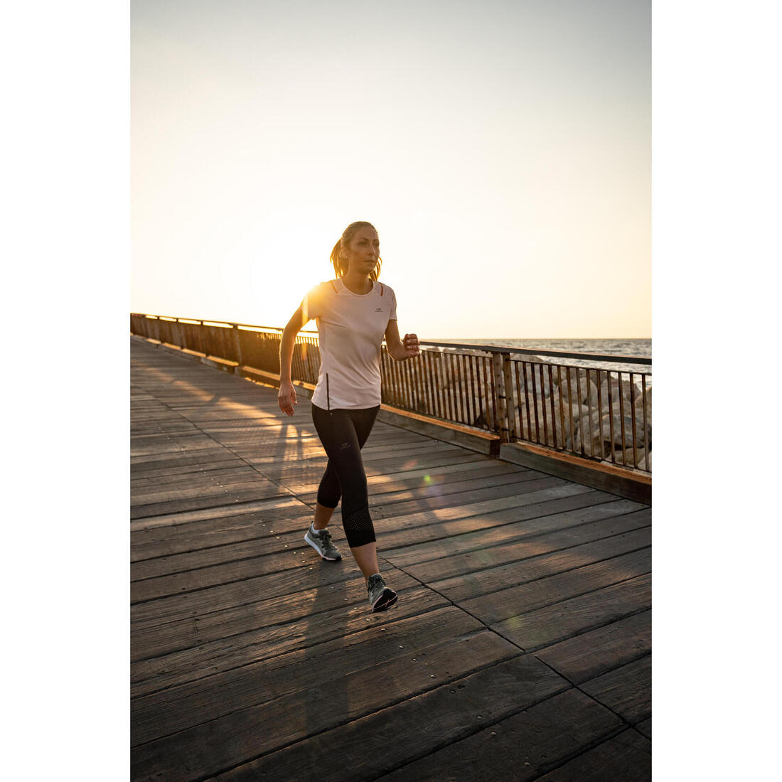 Chaussures marche sportive femme PW 540 Flex-H+ kaki / rose