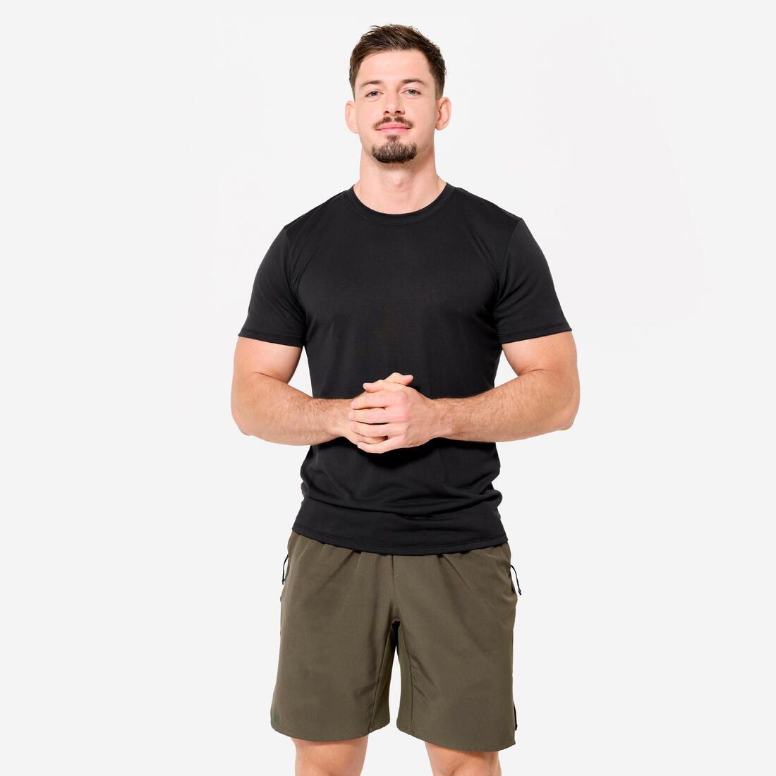 T-shirt de cross training slim respirant homme