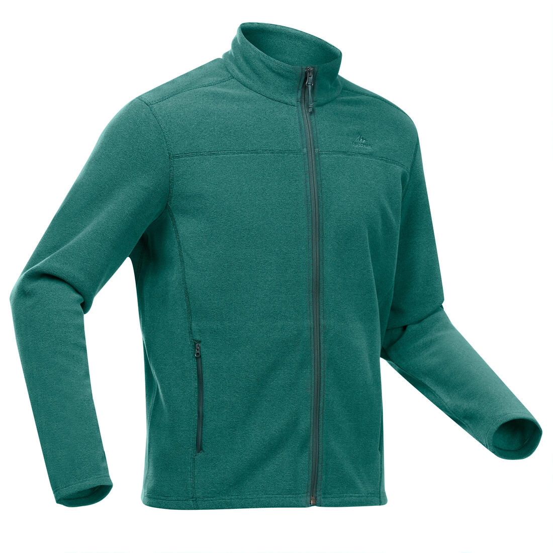 Polaire de randonnée montagne homme, MH100 full zip