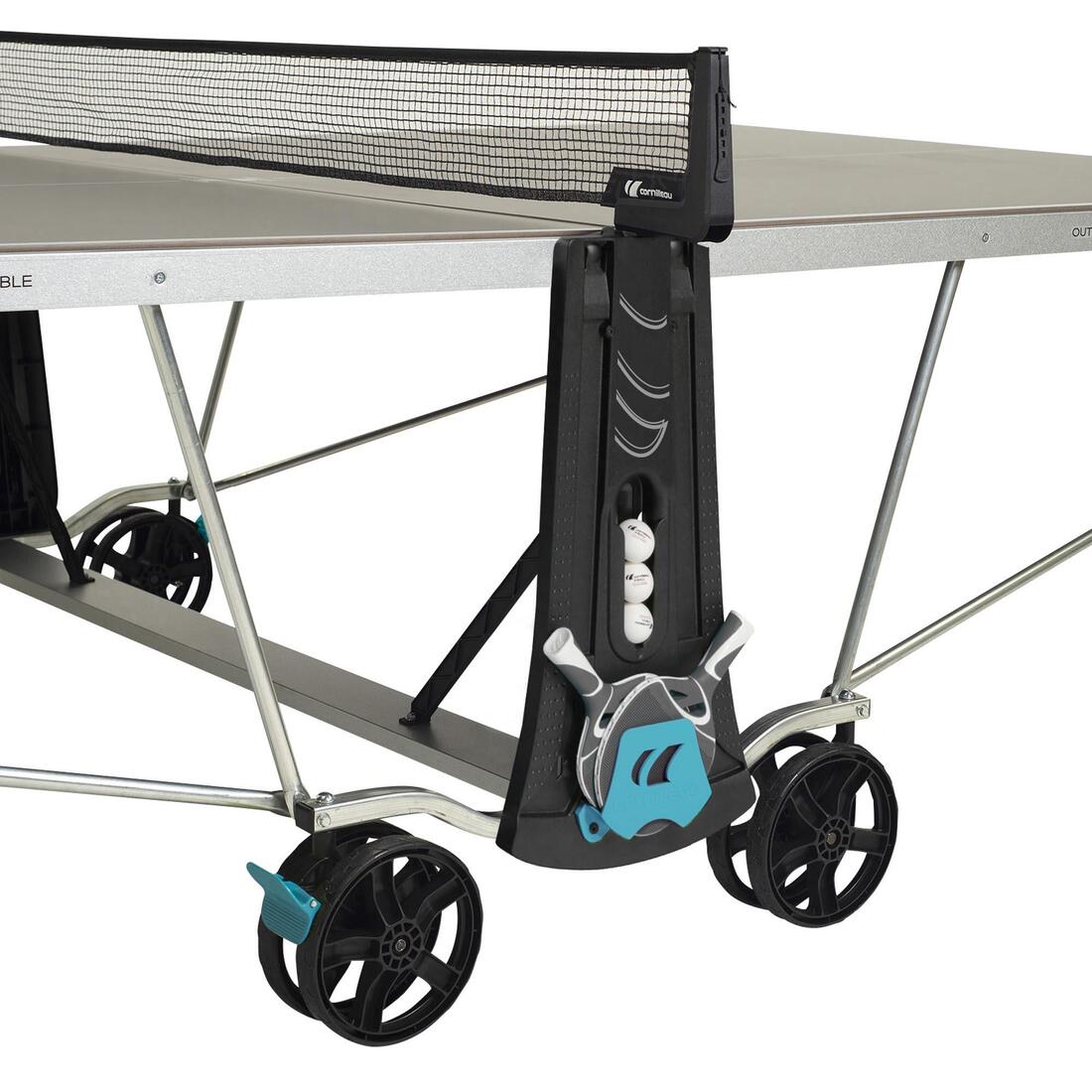 TABLE DE PING PONG EXTÉRIEURE 400X GRISE