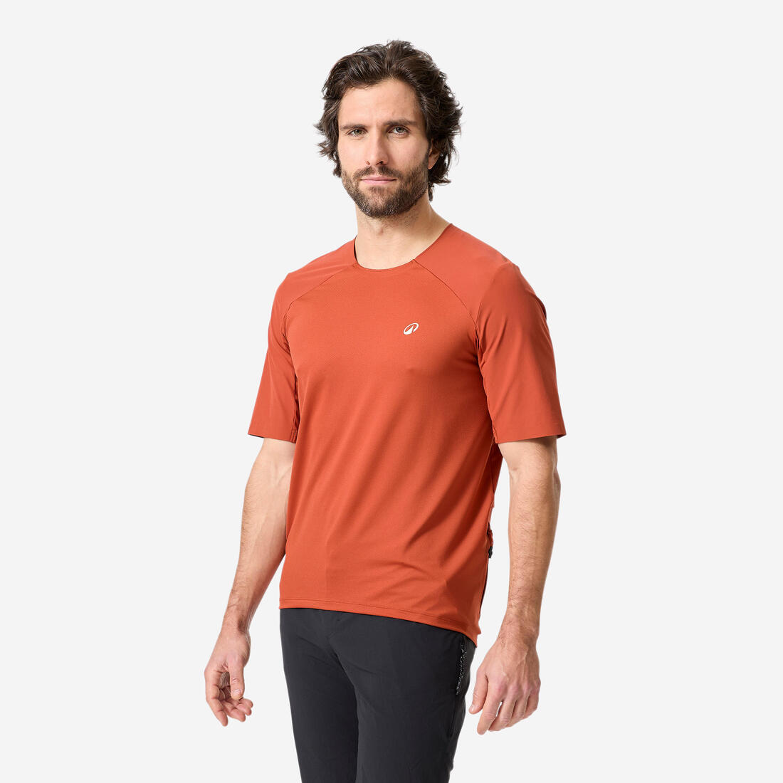 Maillot VTT manches courtes respirant homme cargo, 500