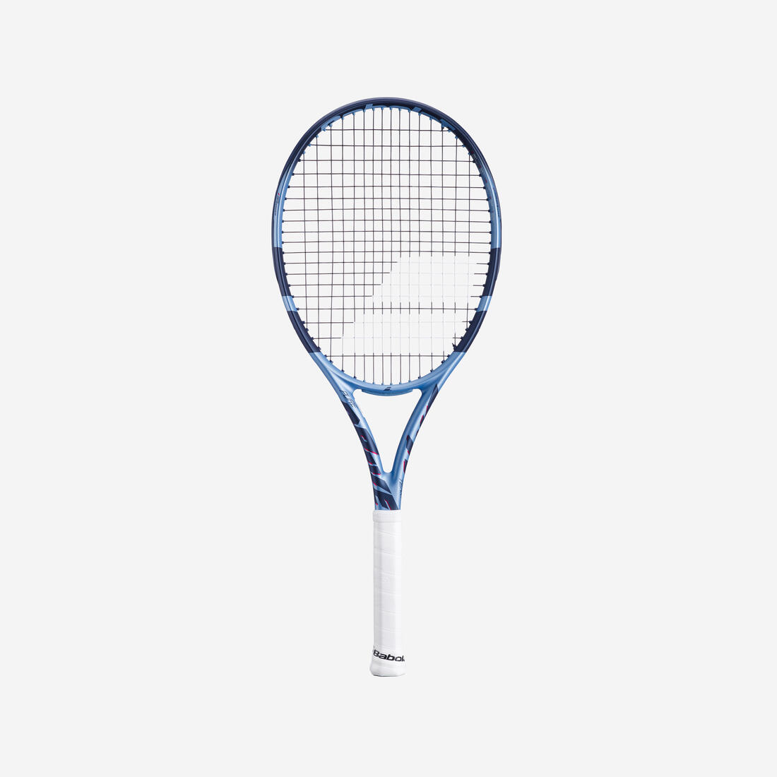 raquette de tennis adulte - babolat pure drive team bleu clair 285g