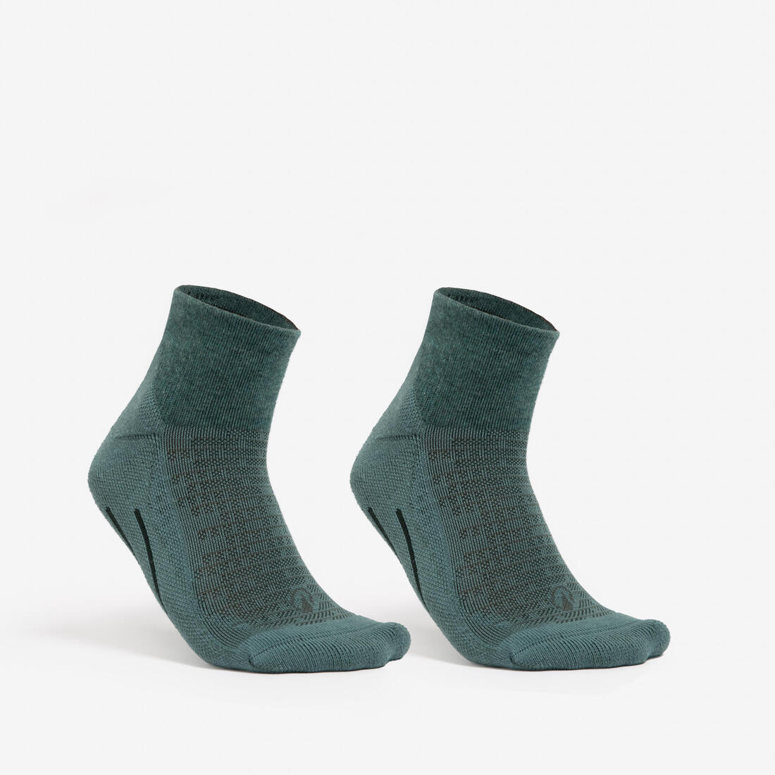 Chaussettes de randonnée mid (2 paires) adulte, Hike 100