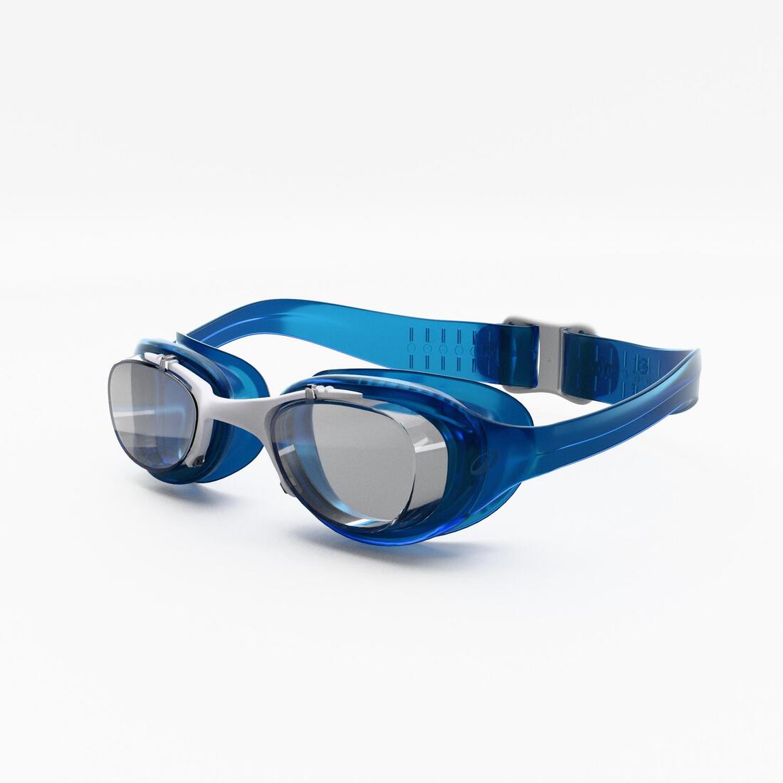 Lunettes de natation xbase - verres clairs - taille junior