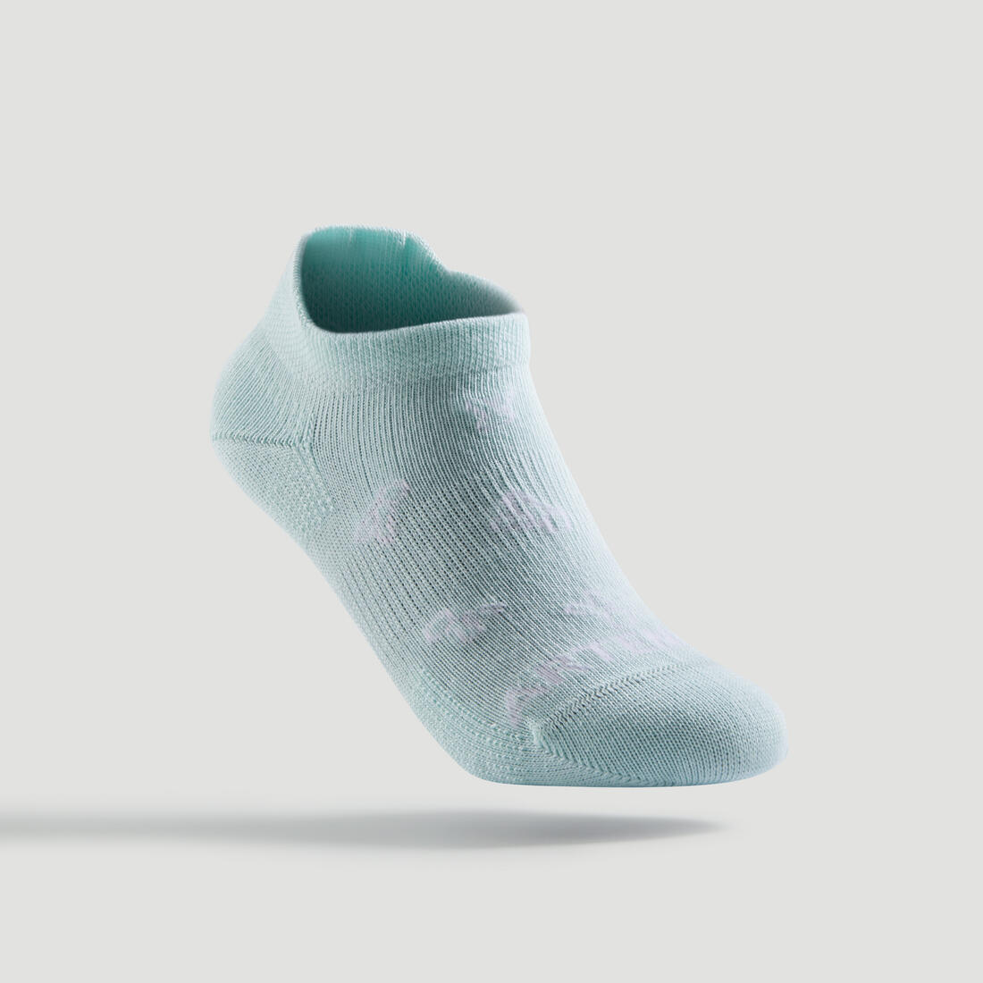 CHAUSSETTES TENNIS ENFANT BASSES ARTENGO RS 160 GRIS LOT DE 3