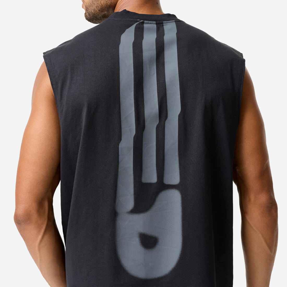 Débardeur de musculation oversize homme