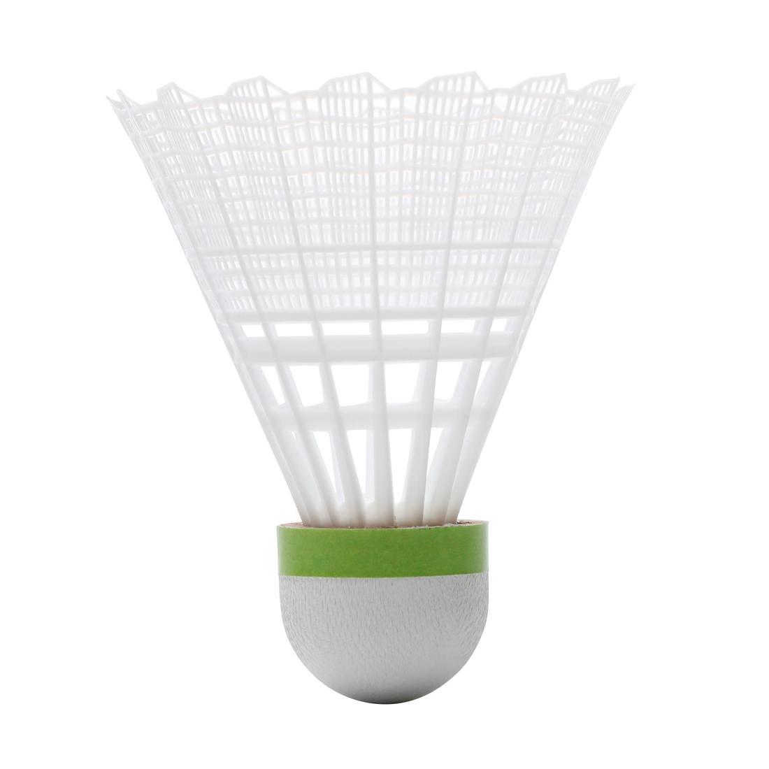 Volant De Badminton En Plastique PSC 900 x 6 - Blanc