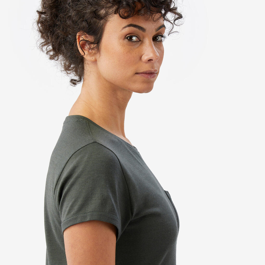 T-shirt manches courtes 100 % laine mérinos femme, Merino 100%