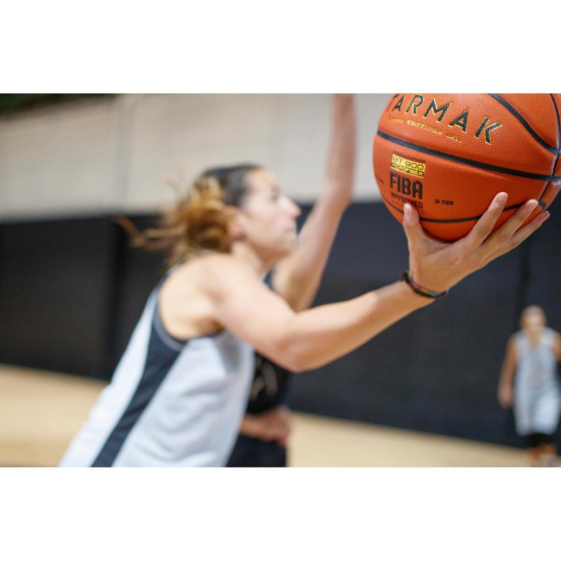 Ballon de basket BT900 de taille 6, homologué FIBA pour fille, garçon et femme