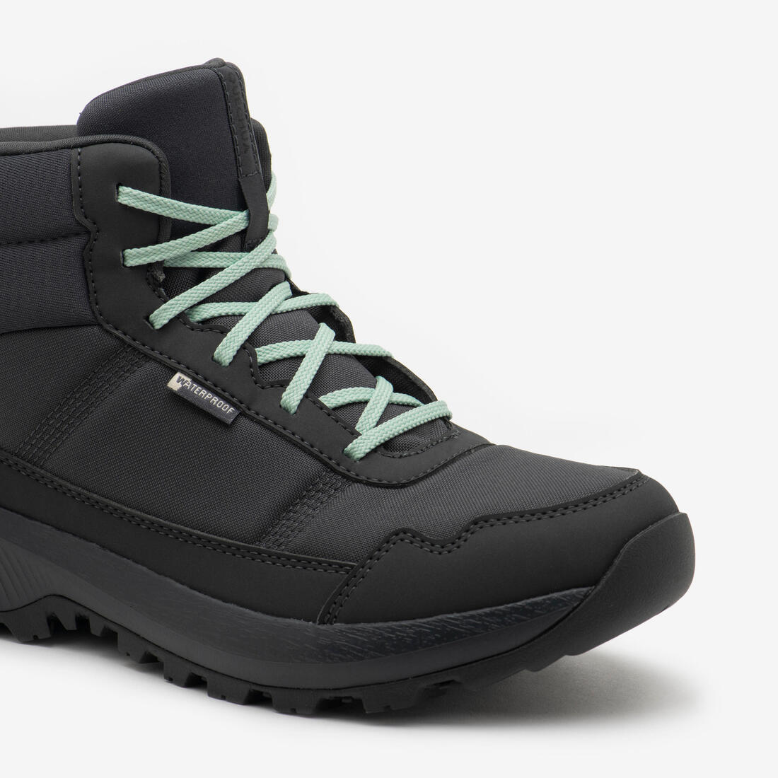 Chaussure de randonnée imperméable mid femme, NH100 Mid WP