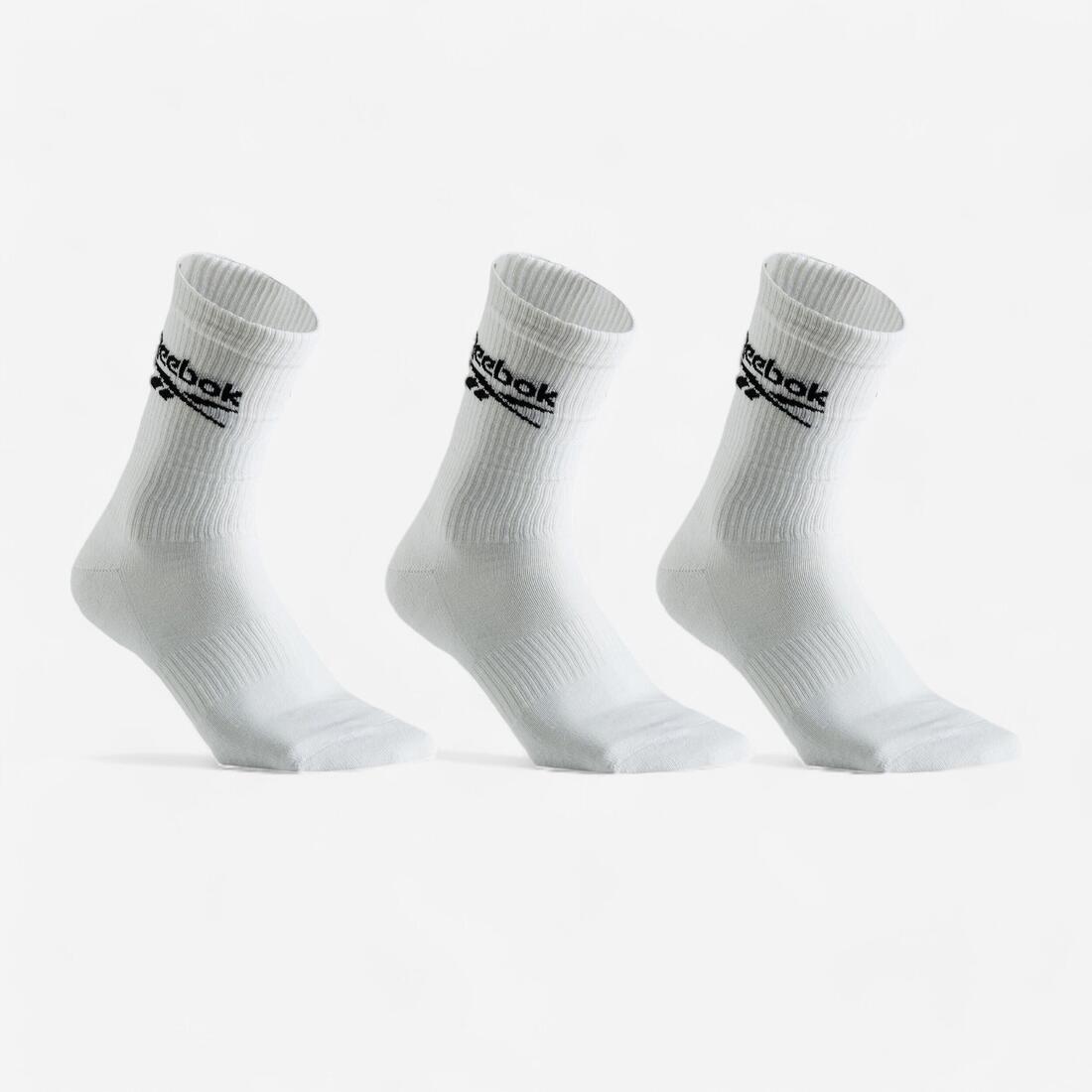 Chaussettes Reebok coton hautes - lot de 3 – 8915214