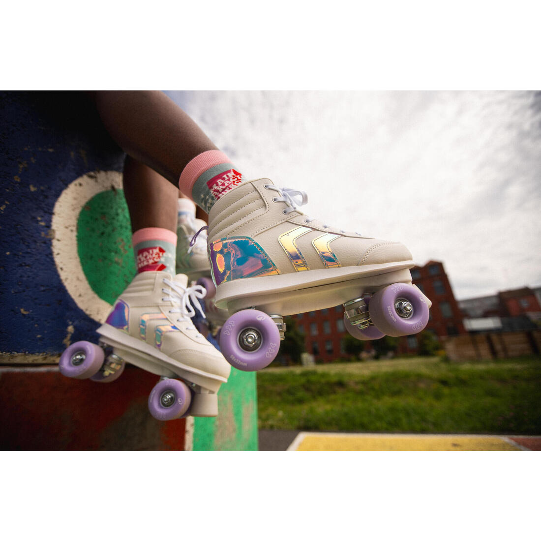 Patin à roulettes enfant QUAD 100 JR