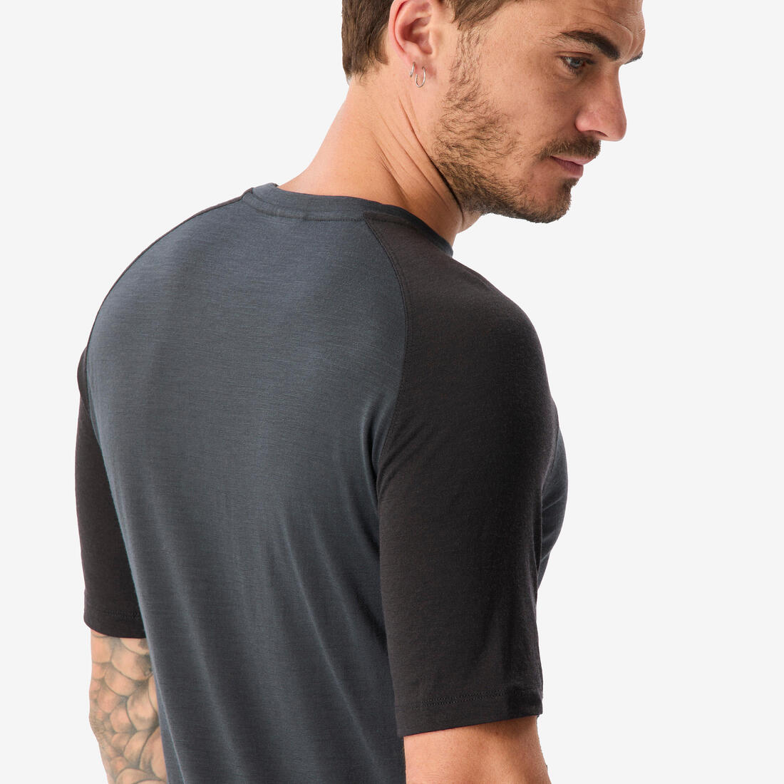 T-shirt manches courtes en laine mérinos homme, Merino Resist