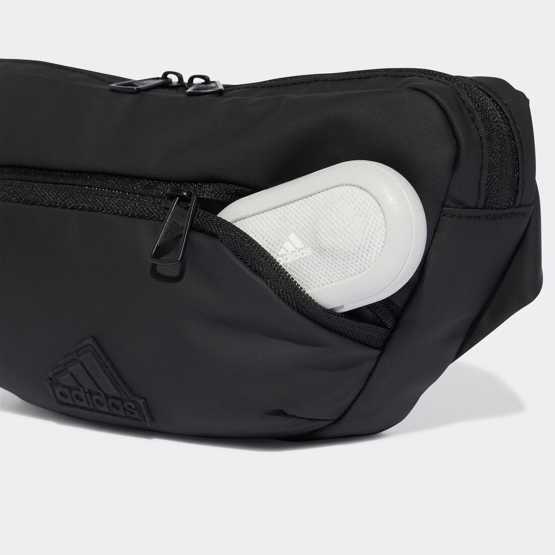 Sac banane 2 poches 2,7L,  noir
