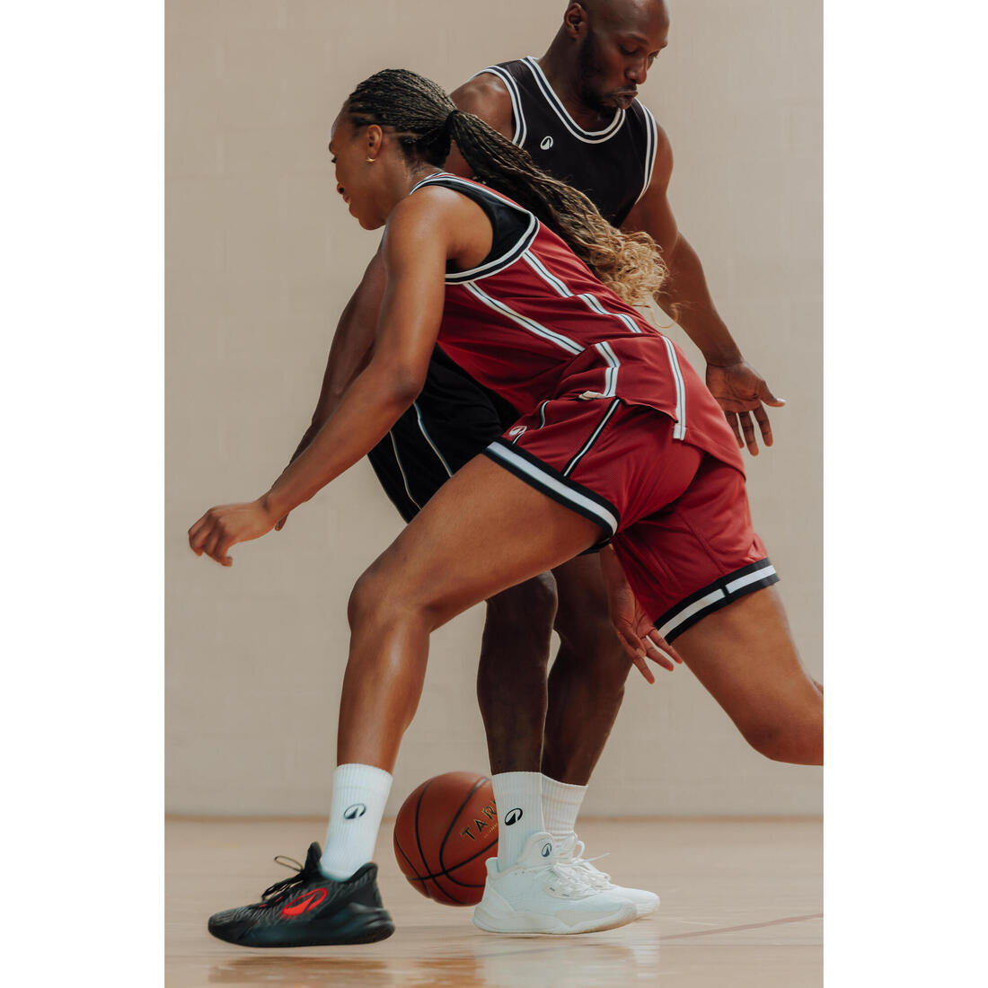 Maillot de Basketball sans manche réversible Adulte - TANK 500