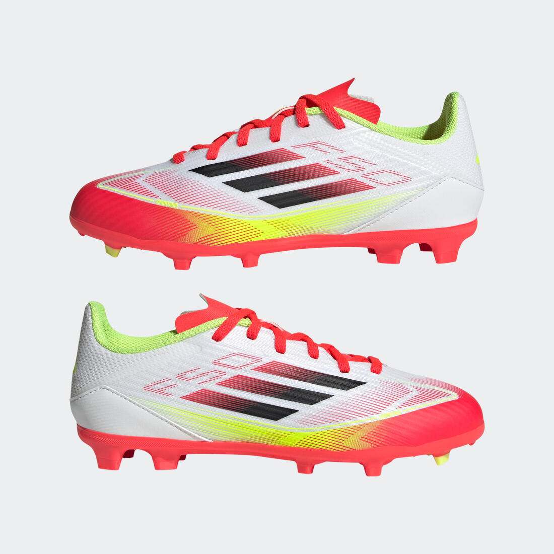 Chaussure F50 League FG/MG Enfant Blanche
