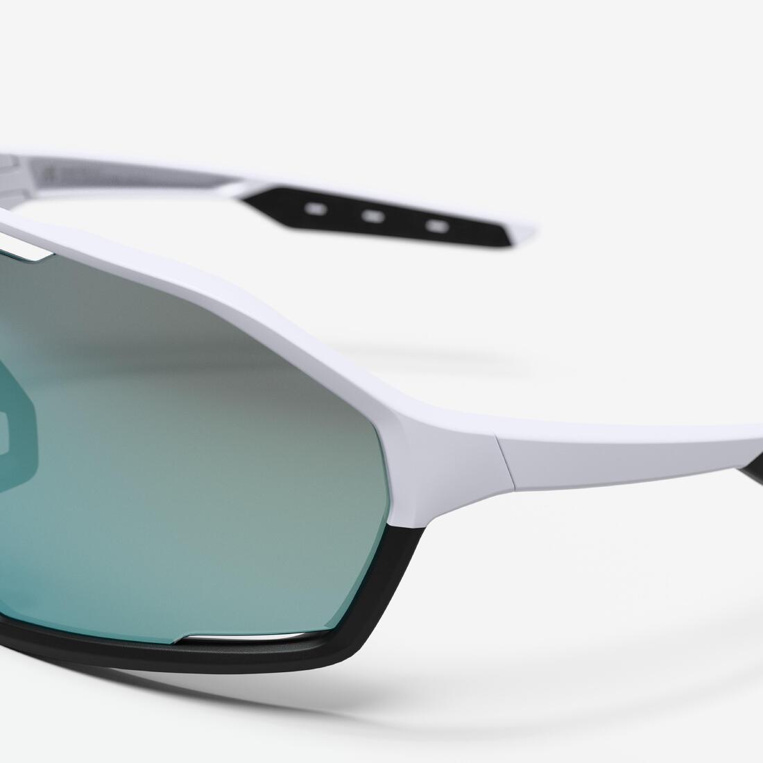 Lunettes de vélo adulte PERF 500 catégorie 3 BLANC