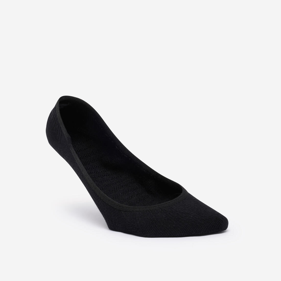 Chaussettes ballerines lot de 2, noires