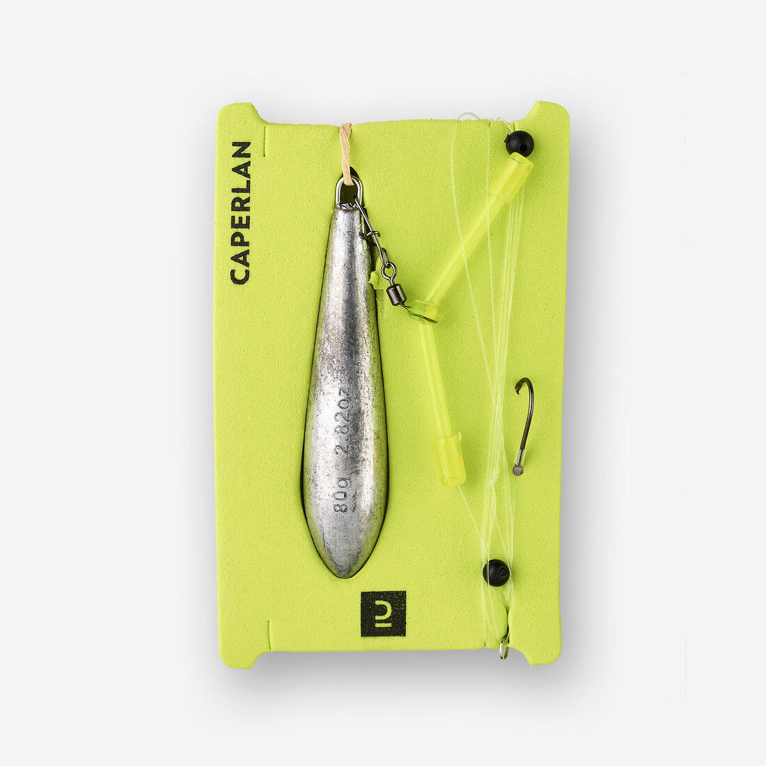 MONTAGE PECHE SURFCASTING LESTE COULISSANT 80g
