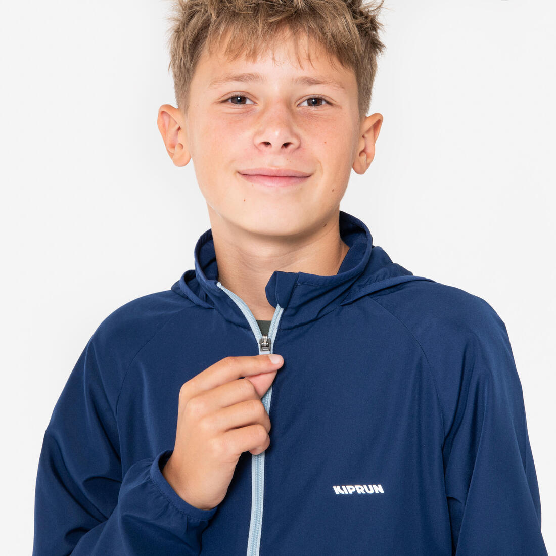 Veste Running coupe vent Enfant - KIPRUN Wind Jacket JR