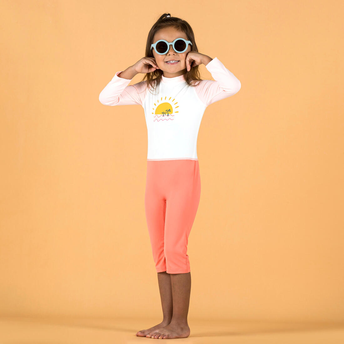 Combinaison De Natation Anti UV Bébé / Enfant Manches Longues Imprimé