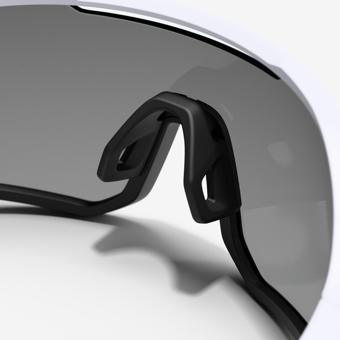Lunettes de vélo adulte PERF 500 catégorie 3 BLANC