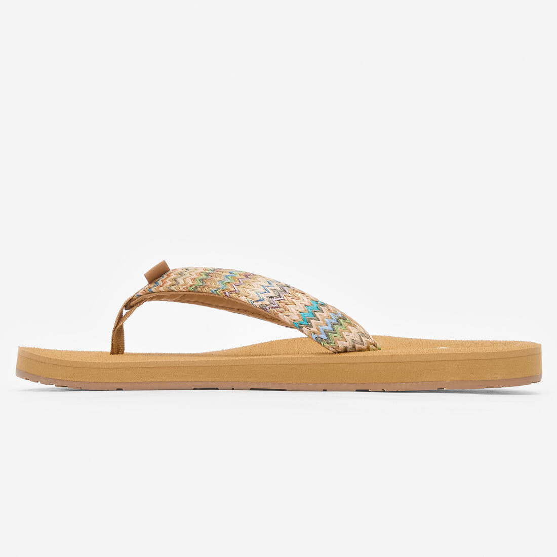 Tongs Femme - Porto beige raffia