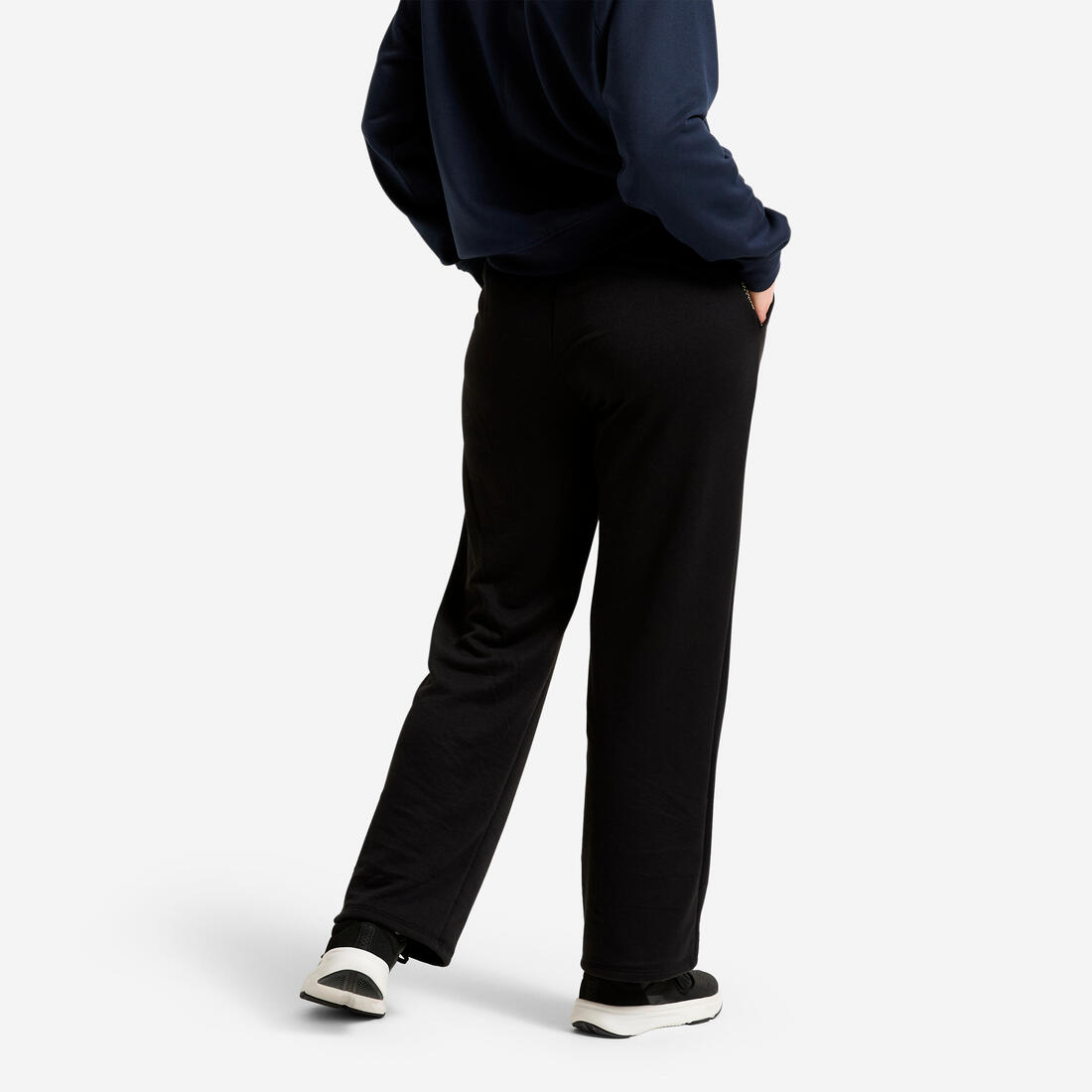 Pantalon de jogging droit en molleton