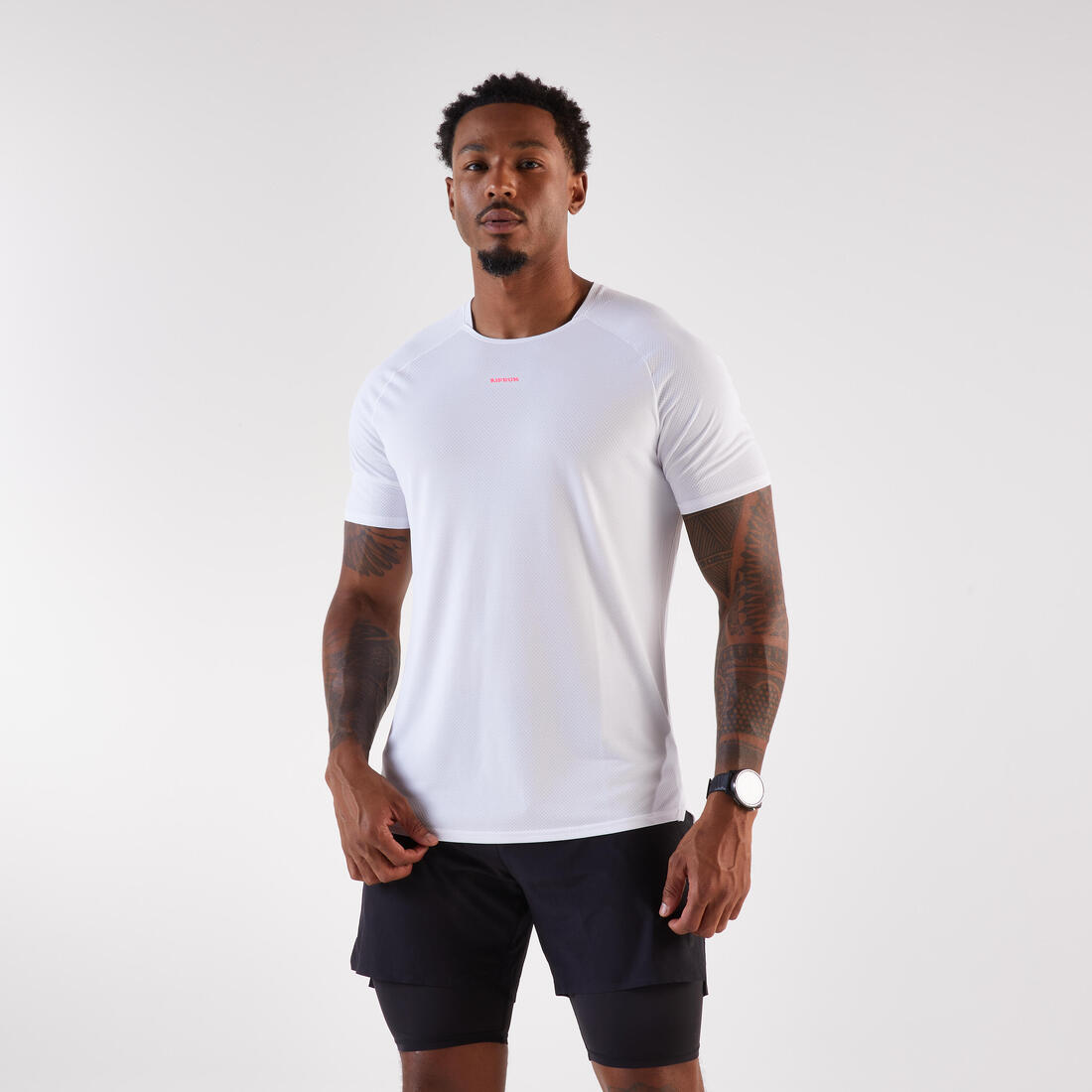 T-shirt de trail Homme, Kiprun Run 500