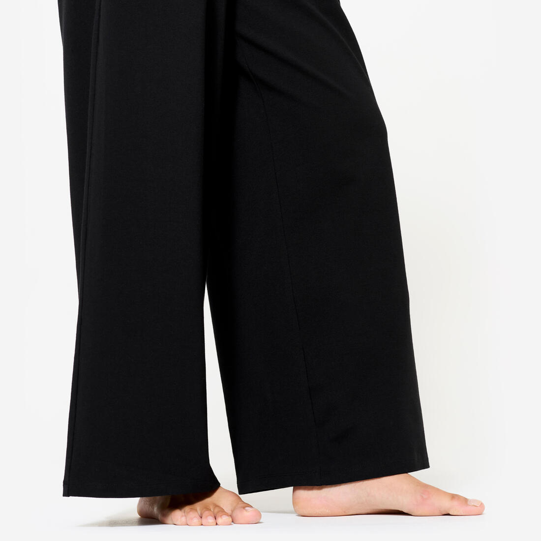 Pantalon de jogging large en coton et extensible femme