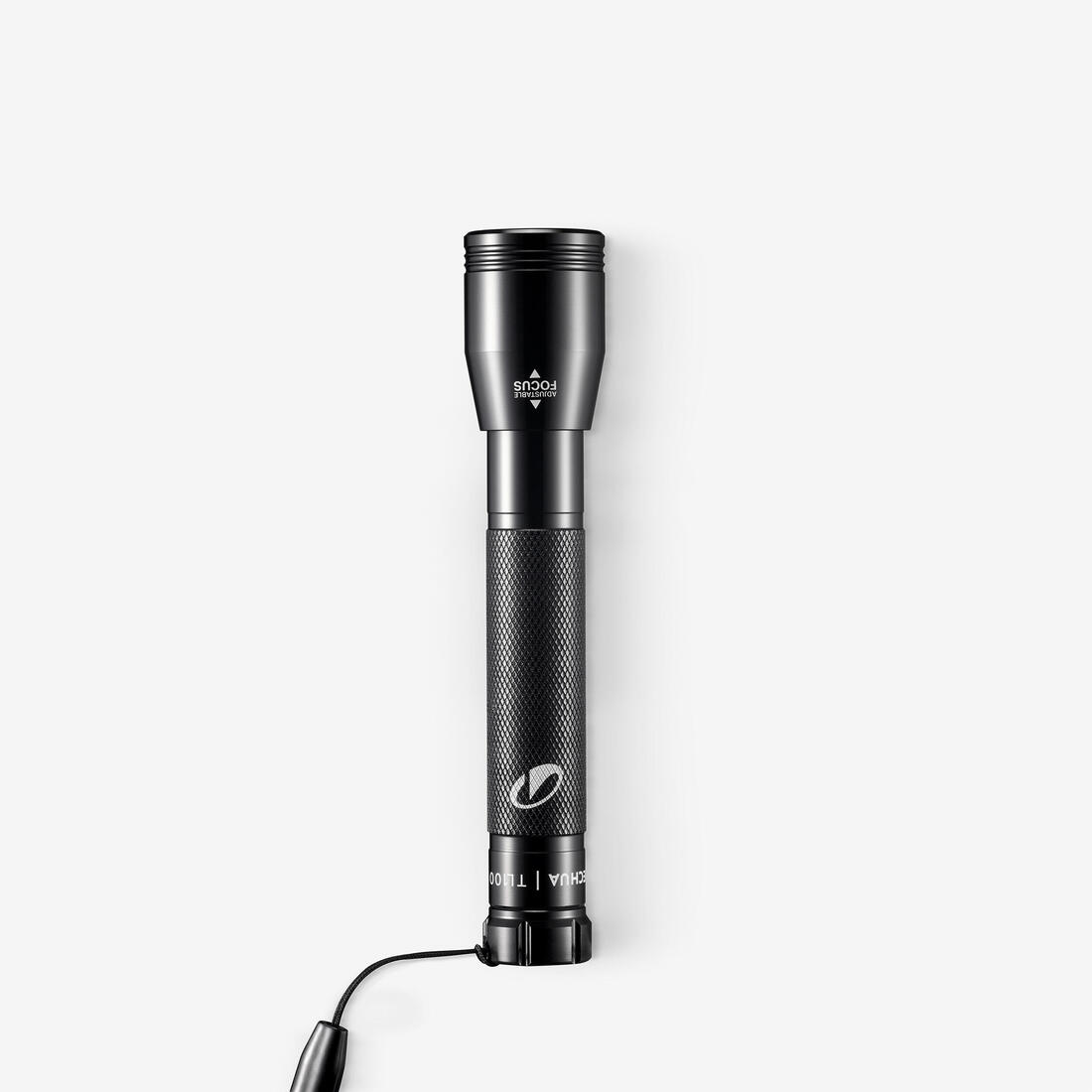 Lampe Torche Chasse 100 Lumens Zoom Noir