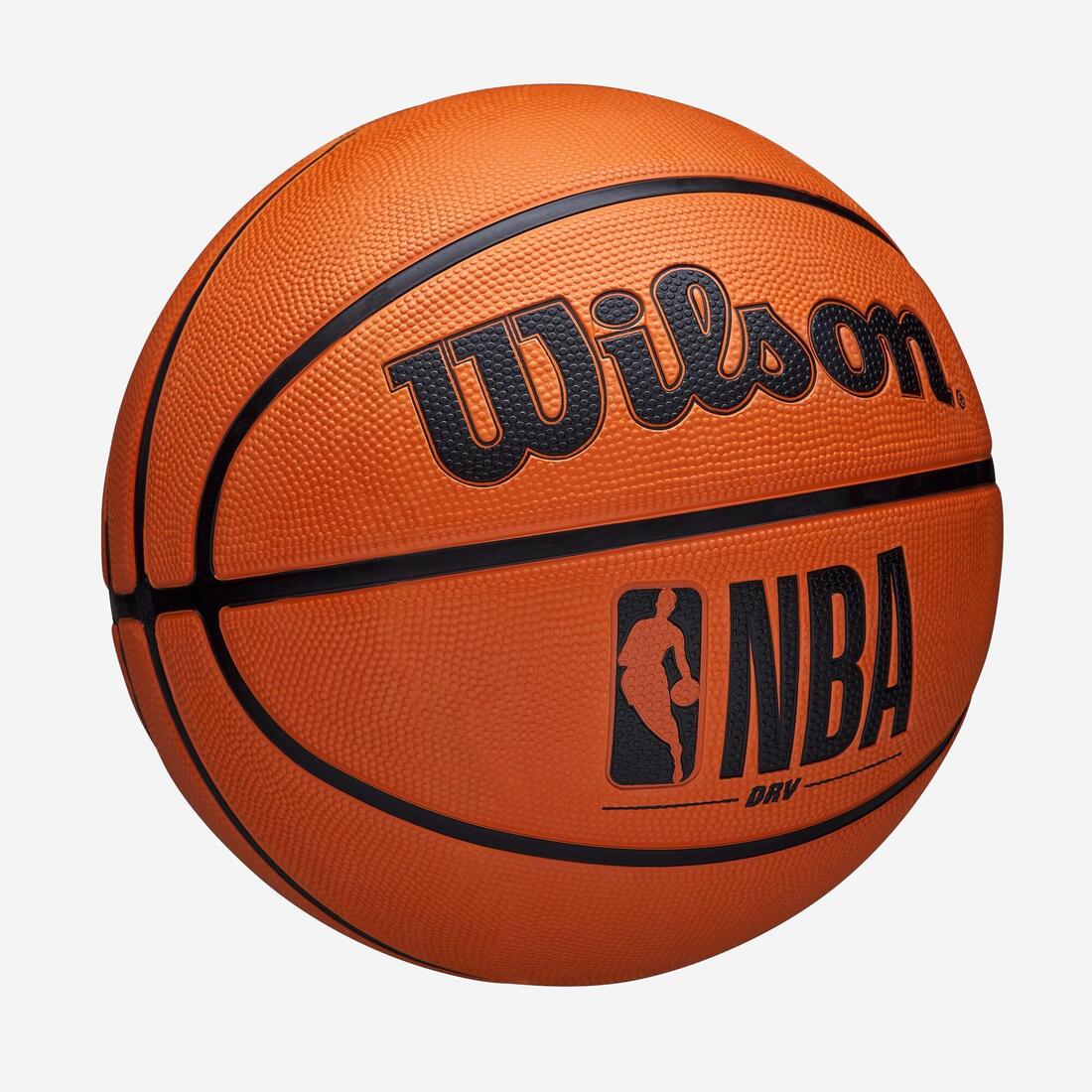 Ballon de basketball taille 7 - Ballon WILSON NBA DRV orange
